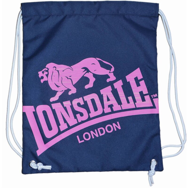 Sportovní taška Lonsdale Printed námořnická modrá/červená