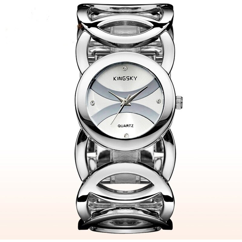 Dámské hodinky Kingsky K3809 - stříbrné