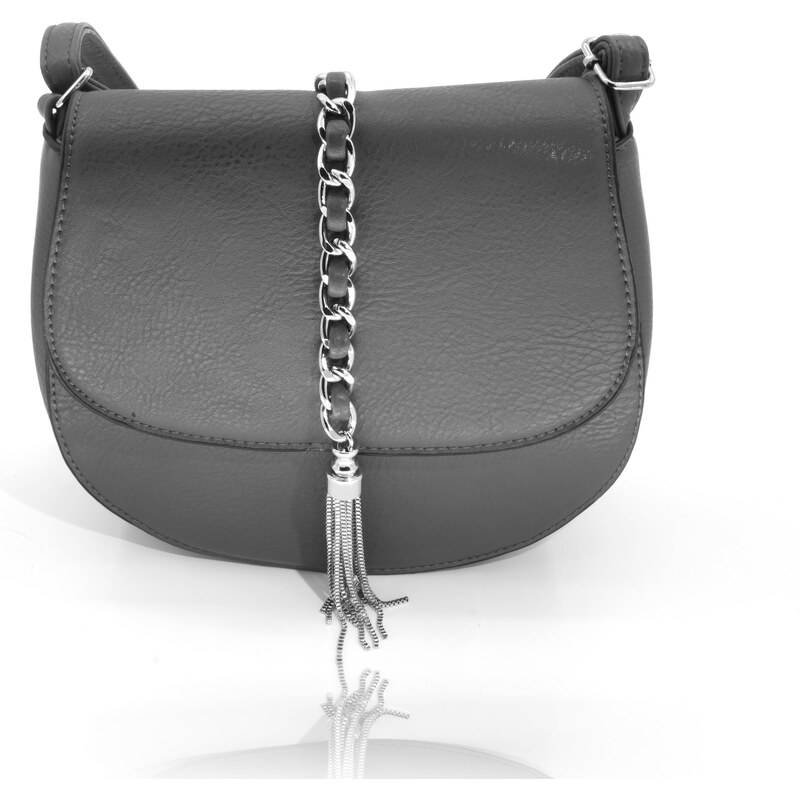 Fashion Icon Dámská kabelka Belyani crossbody kovové třásně