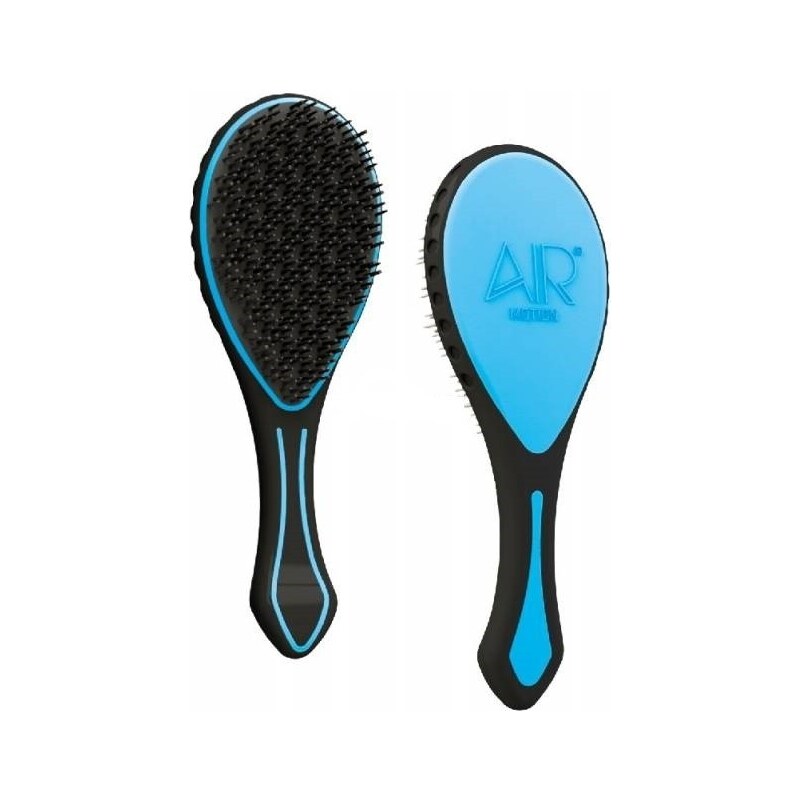 AIR MOTION Brush Cyan – modrý revoluční kartáč pro jemné a prodloužené vlasy 1ks