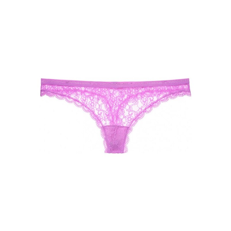 Victoria's Secret Krajková sexy tanga Allover Lace Thong Panty