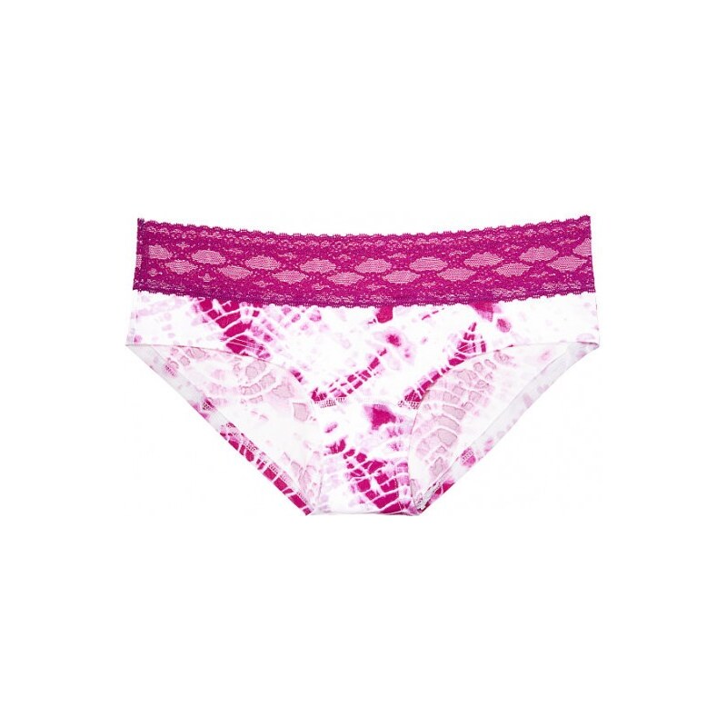 Victoria's Secret Sexy bavlněné kalhotky Lace-waist Hiphugger Panty