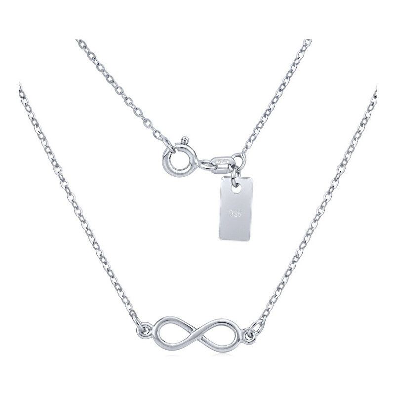 Silvego Stříbrný náhrdelník Infinity SMJN023WJ4