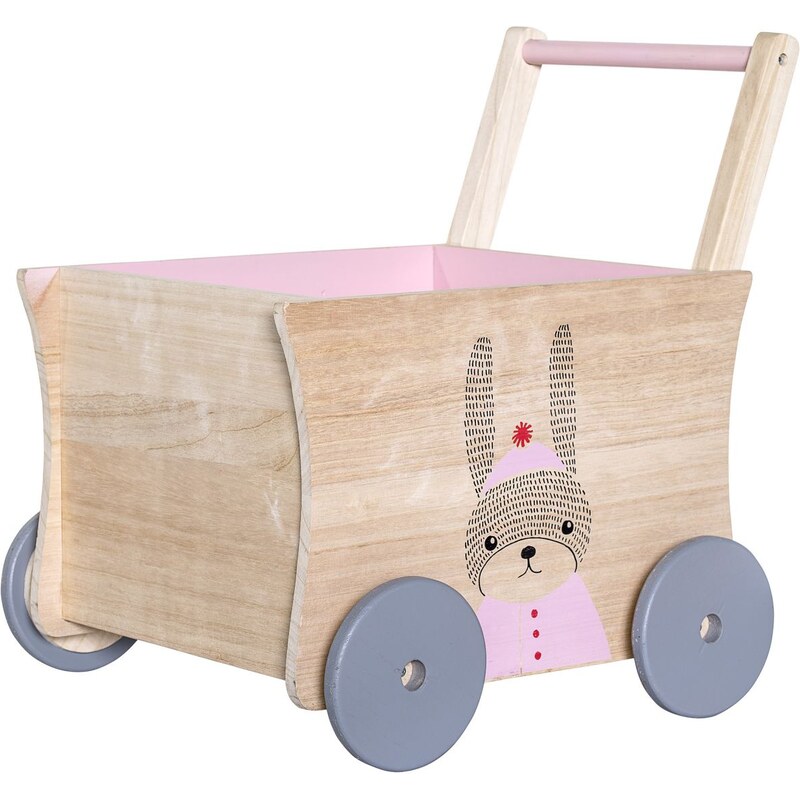 Bloomingville Dřevěný vozíček na hračky Wagon