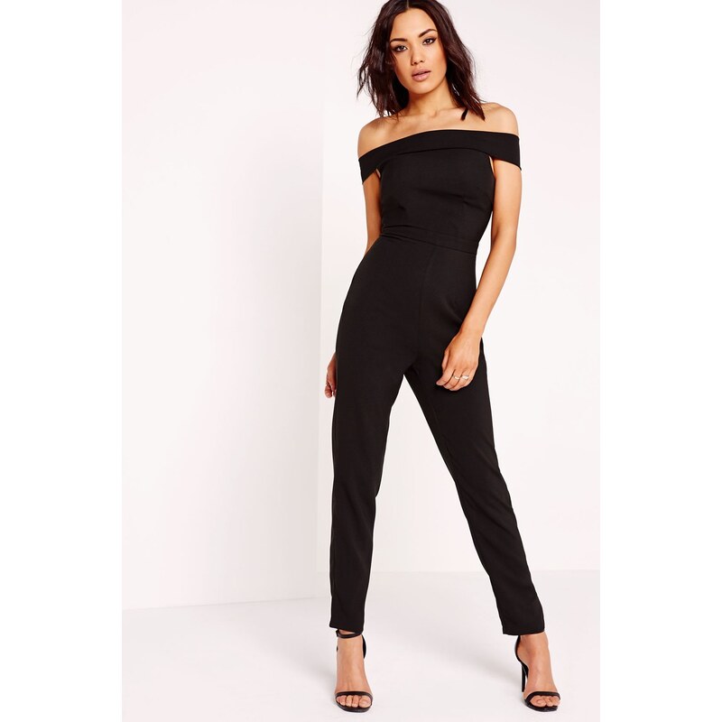 Missguided - Overal Crepe Skinny Bardot