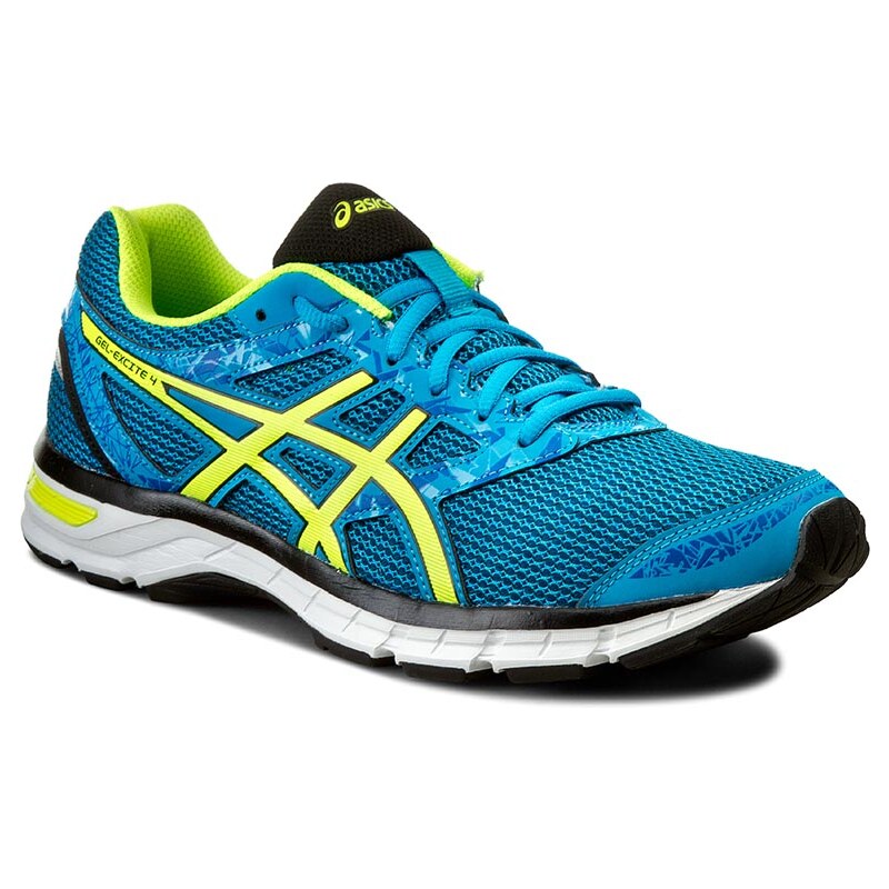 Boty ASICS - Gel-Excite 4 T6E3N Island Blue/Safety Yellow/Black 4107