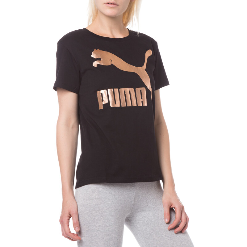 Puma Archive Logo Triko Černá