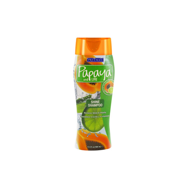 Freeman Šampon pro lesk vlasů s papájou a limetou (Overboard Shine Shampoo) 400 ml