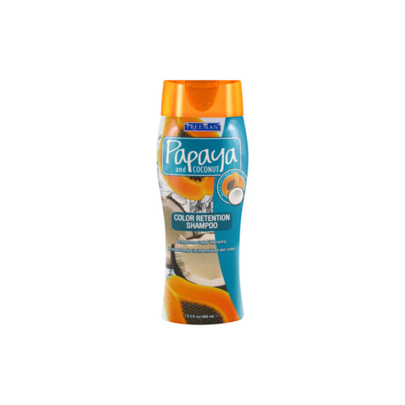 Freeman Šampon pro barvené vlasy s papájou a kokosem (Color Retention Shampoo) 400 ml