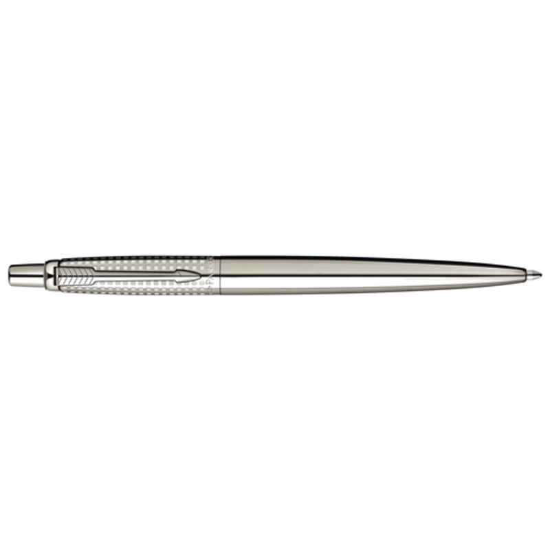 Parker Kuličková tužka Jotter Premium Shiny Stainless Steel Chiselled 1501/1290552
