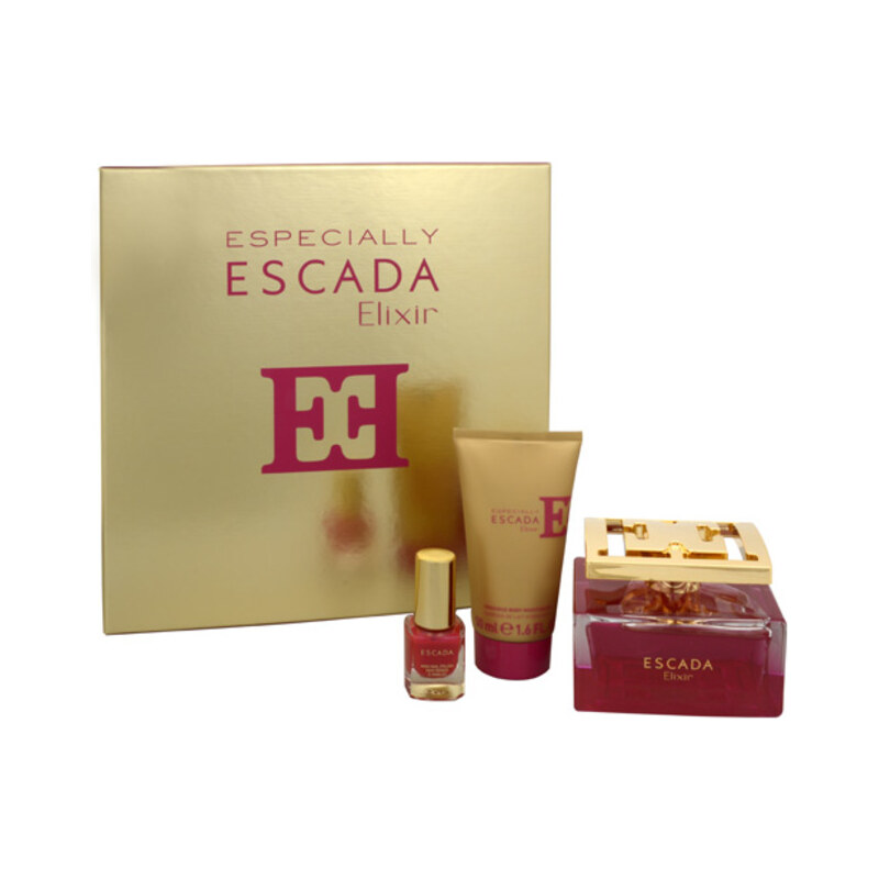 Escada Especially Elixir - EDP 75 ml + tělové mléko 50 ml + lak na nehty 4,5 ml