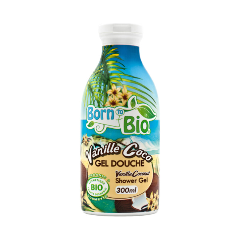 Born to Bio Sprchový gel Vanilka a Kokos 300 ml