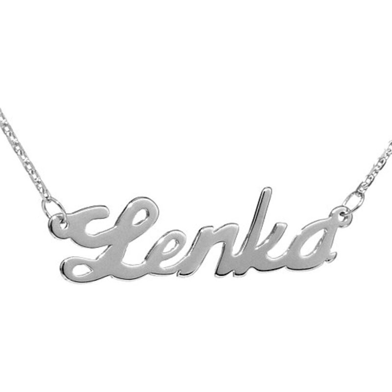 Silvego Stříbrný náhrdelník se jménem Lenka