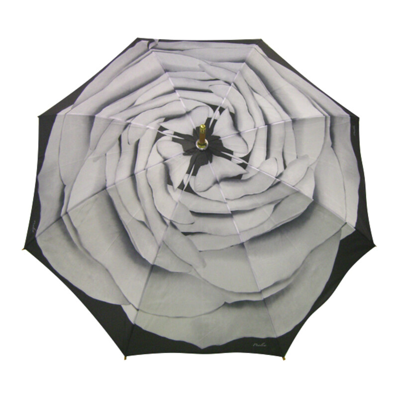 Blooming Brollies Dámský holový deštník White Rose ARWHROSE