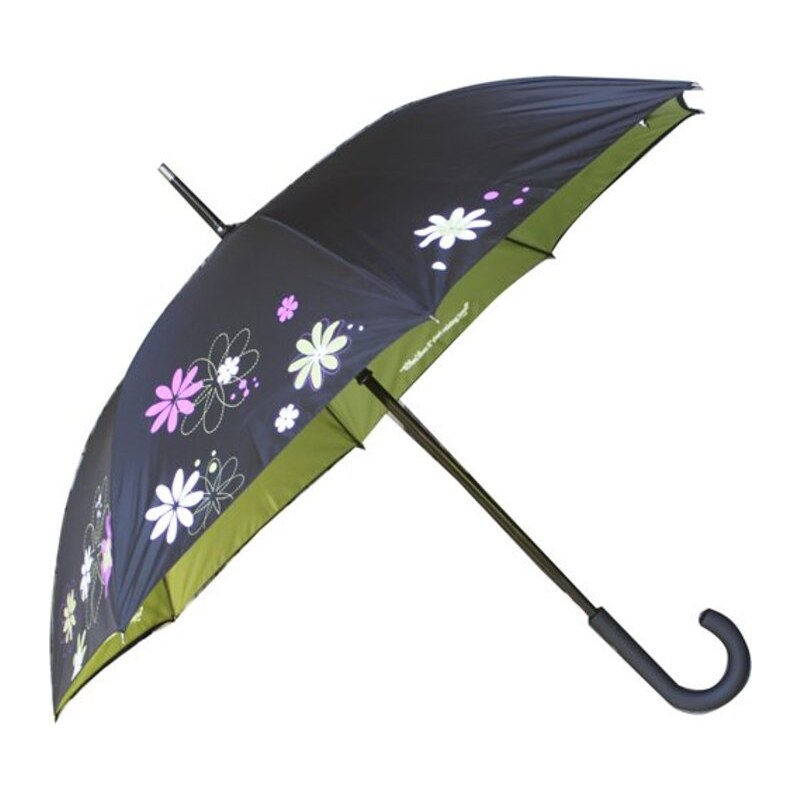 Blooming Brollies Dámský holový plně automatický deštník Cheeky Message Raining Men CHSRM