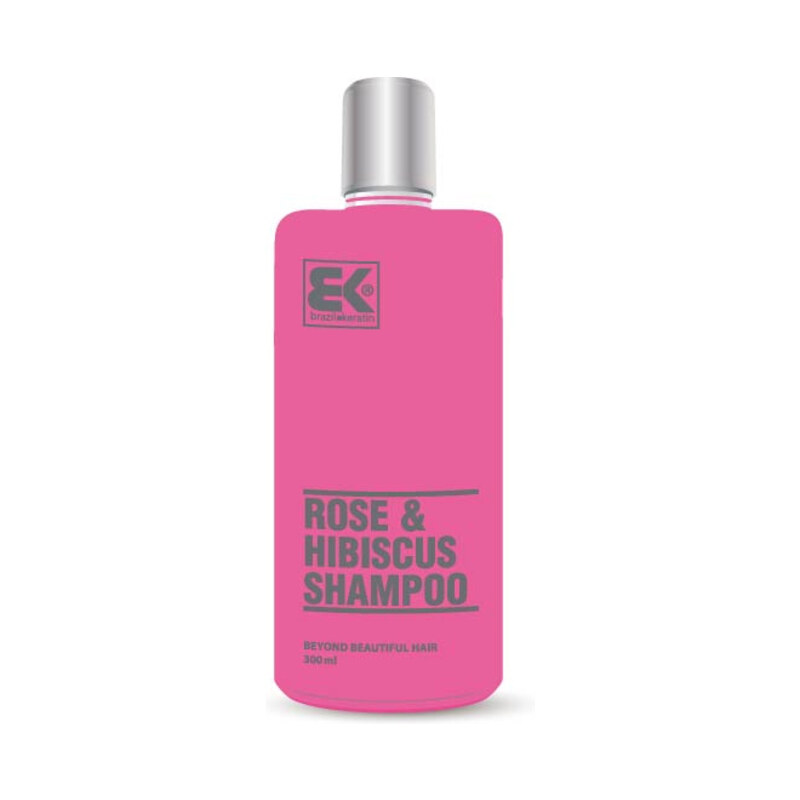Brazil Keratin Šampon se zvýšeným obsahem keratinu (Rose & Hibiscus Shampoo) 300 ml