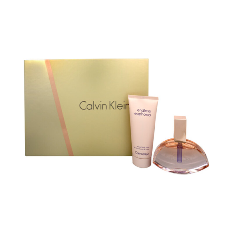 Calvin Klein Endless Euphoria - parfémová voda s rozprašovačem 75 ml + tělový krém 100 ml