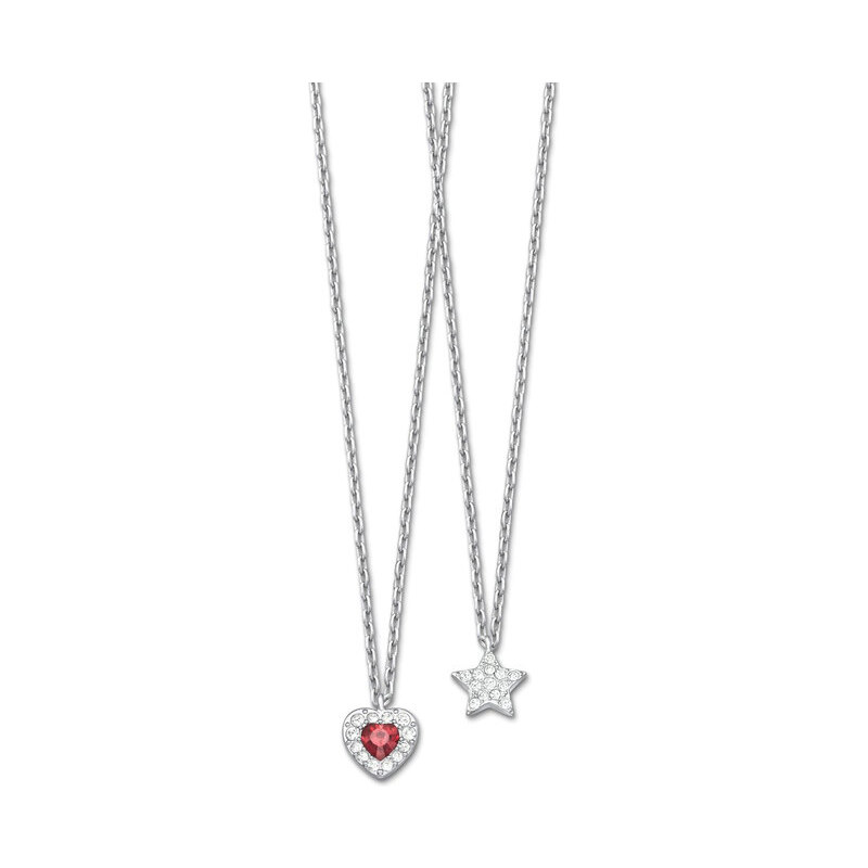 Swarovski Náhrdelník Treasure Heart Star Mini 5055955