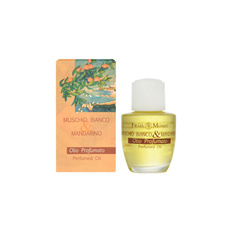 Frais Monde Parfémovaný olej Bílý mošus a mandarinka (White Musk And Mandarin Orange Perfumed Oil) 12 ml