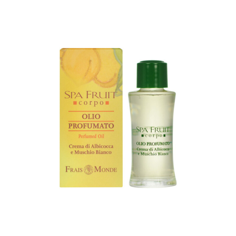 Frais Monde Parfémovaný olej Meruňka a bílý mošus (Spa Fruit Apricot And White Musk Perfumed Oil) 10 ml