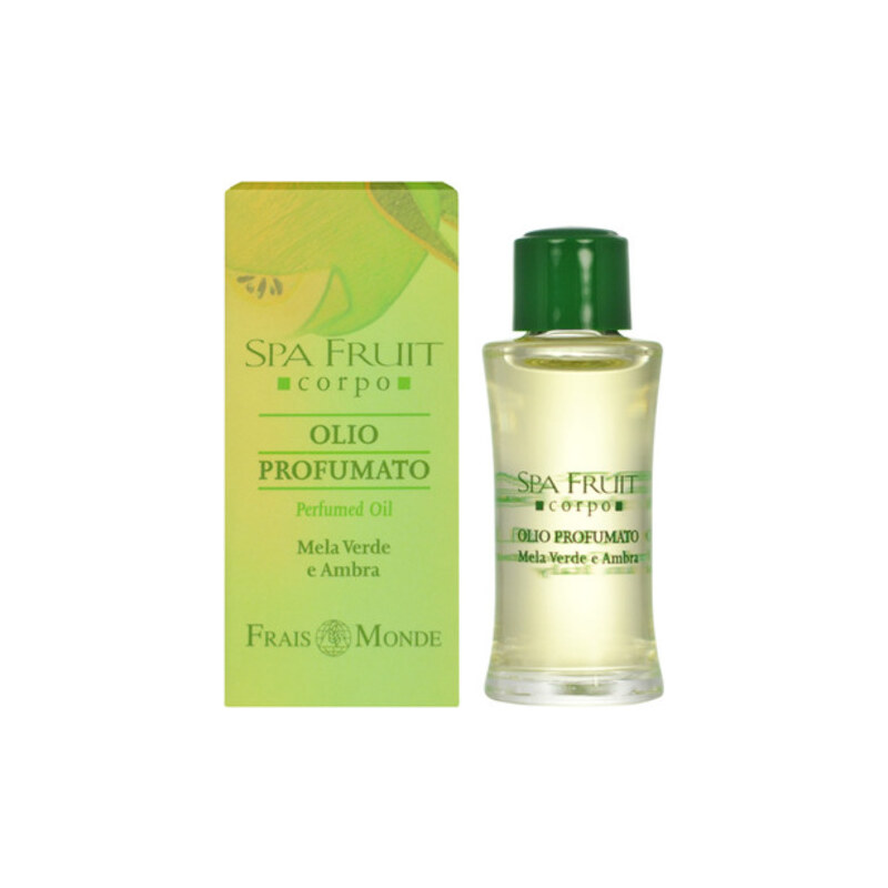 Frais Monde Parfémovaný olej Zelené jablko a ambra (Spa Fruit Green Apple And Amber) 10 ml