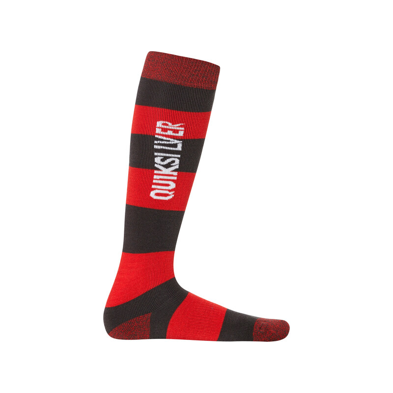 Quiksilver Podkolenky Steady Socks Smith Fiery Red EQYAA00081-RQF1