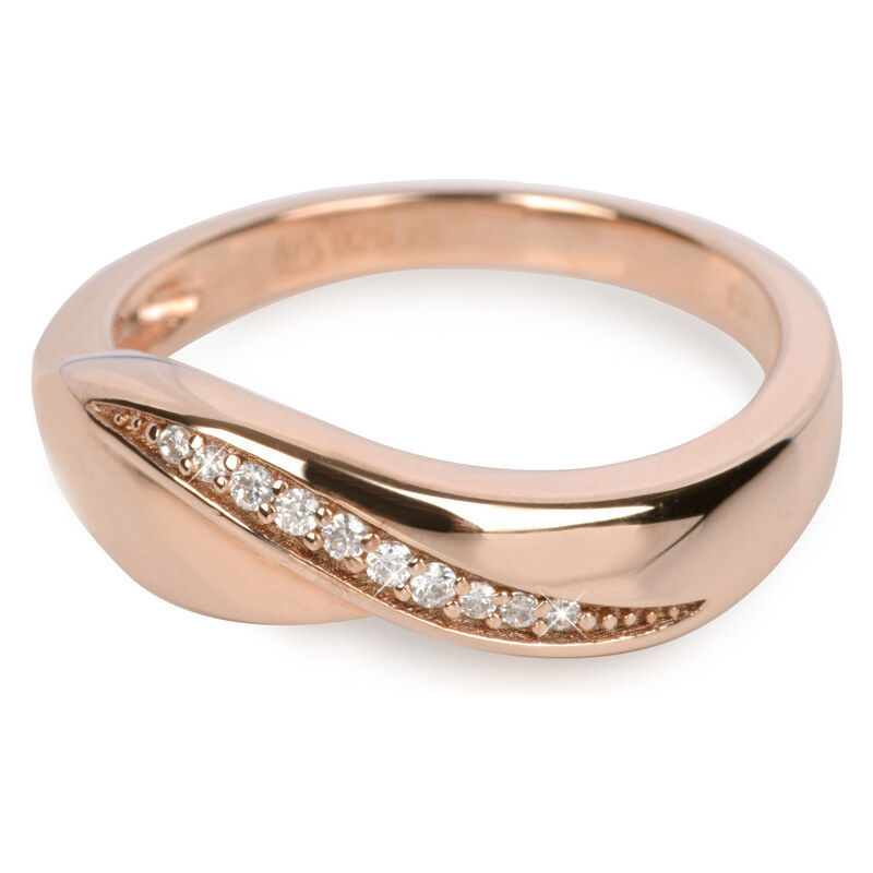 Silver Cat Stříbrný prsten s krystaly SC052