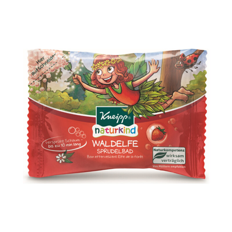 Kneipp Perlivá tableta do koupele Lesní víla 80 g