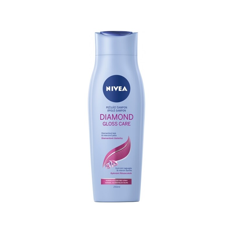 Nivea Šampon pro oslňující lesk vlasů Diamond Gloss 250 ml