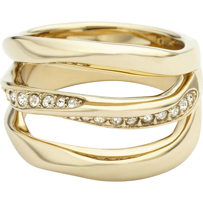 Fossil Zlatý prsten Holiday Twist JF01615710