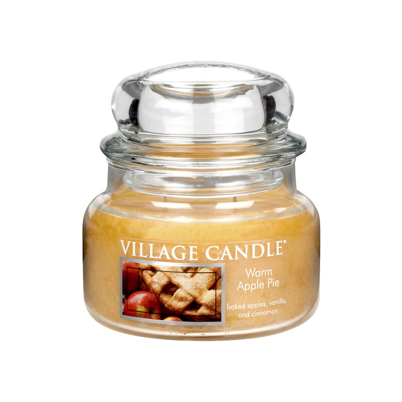 Village Candle Vonná svíčka ve skle Jablečný koláč (Warm Apple Pie) 269 g