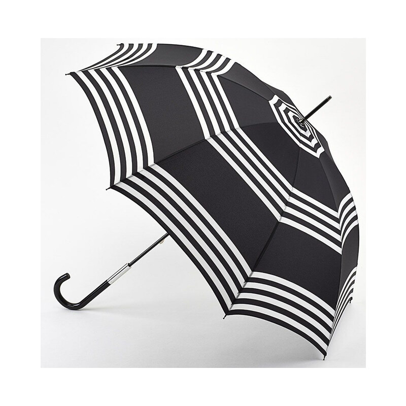 Fulton Dámský holový deštník Lulu Guinness LG Eliza 2 Stripes L720