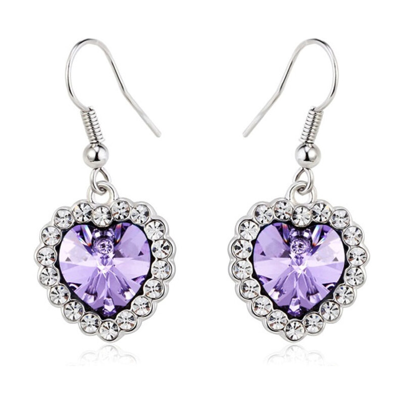 Vicca® Náušnice Diamond Purple OI_407005_lightpurple