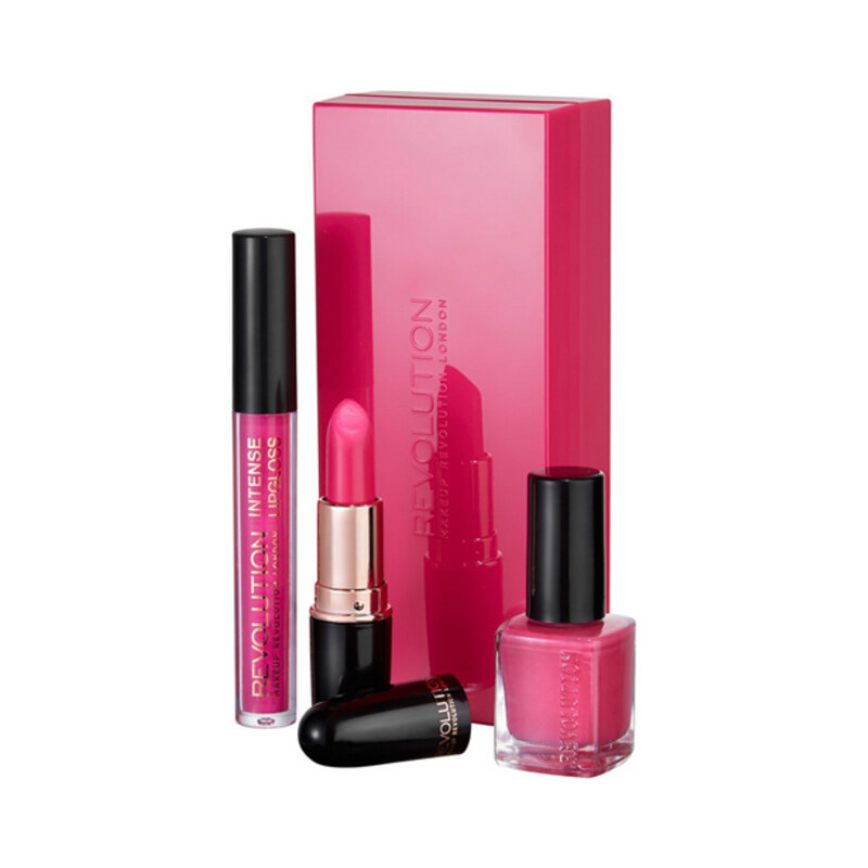 Makeup Revolution Dárkový balíček It Eats You Up Pink - Limitovaná kolekce 2015