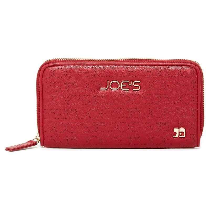 Joe´s Jeans Elegantní peněženka Autograph Perforated Wallet Red