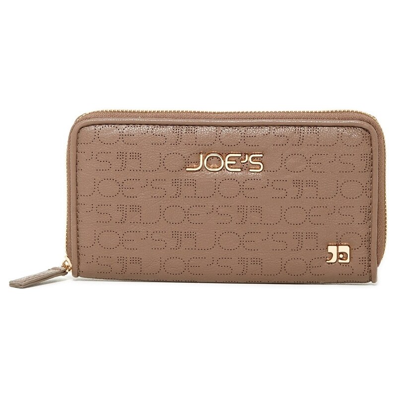 Joe´s Jeans Elegantní peněženka Autograph Perforated Wallet Taupe