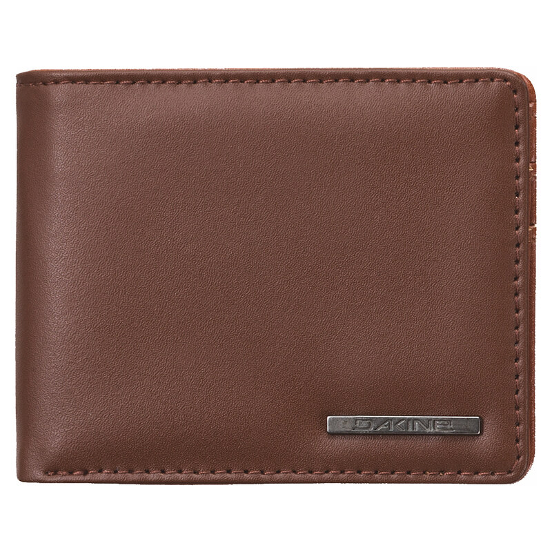 Dakine Kožená peněženka Agent Leather Wallet Brown 8820100