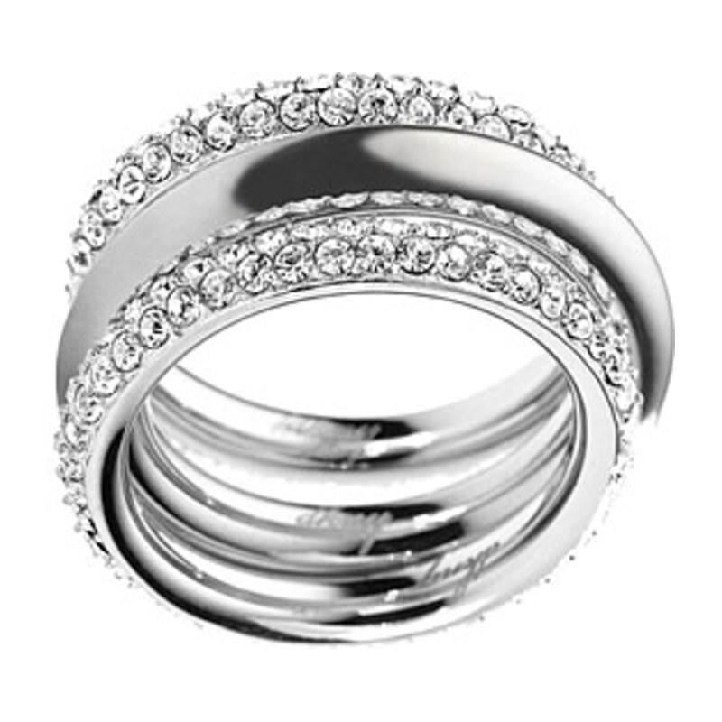 DKNY Skládací ocelový prsten NJ1958040