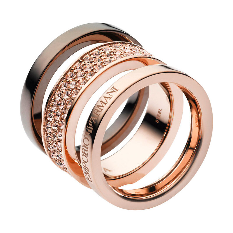Emporio Armani Luxusní prsten EGS1778221