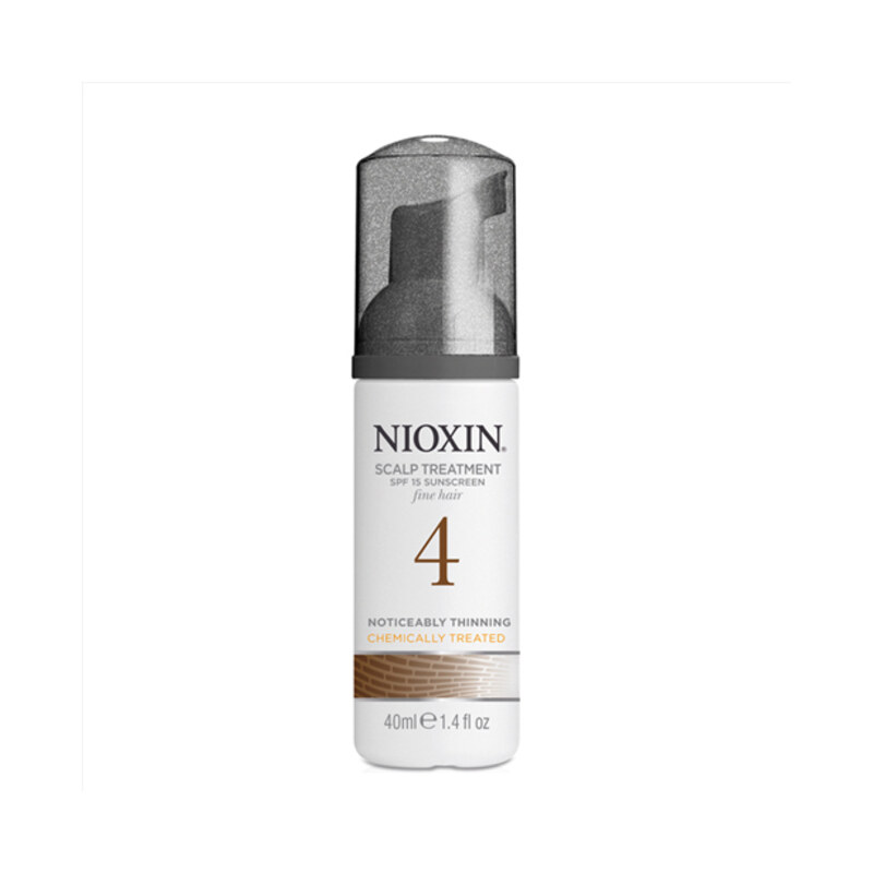Nioxin Ošetření pokožky pro jemné barvené výrazně řídnoucí vlasy System 4 (Scalp & Hair Treatment Fine Hair Noticeably Thinning Chemically Treated) 100 ml