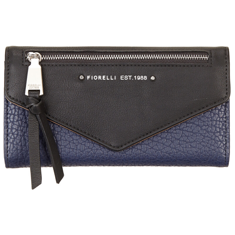 Fiorelli Elegantní peněženka Spencer FS0778 Large Purse Navy Black