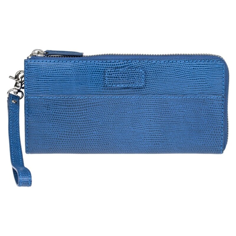 Lagen Dámská modrá kožená peněženka Blue 11228