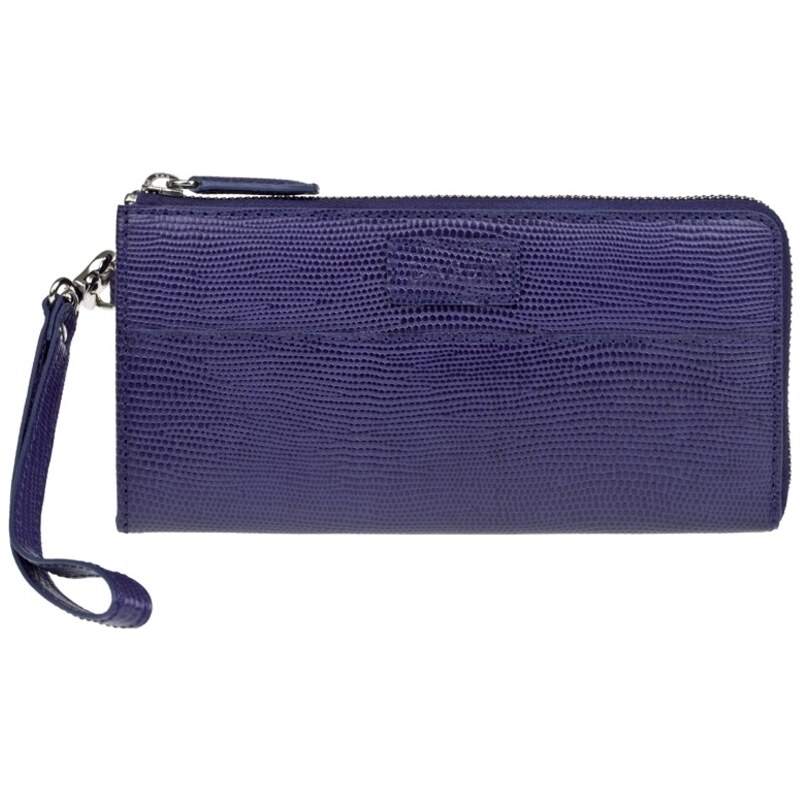 Lagen Dámská fialová kožená peněženka Purple 11228