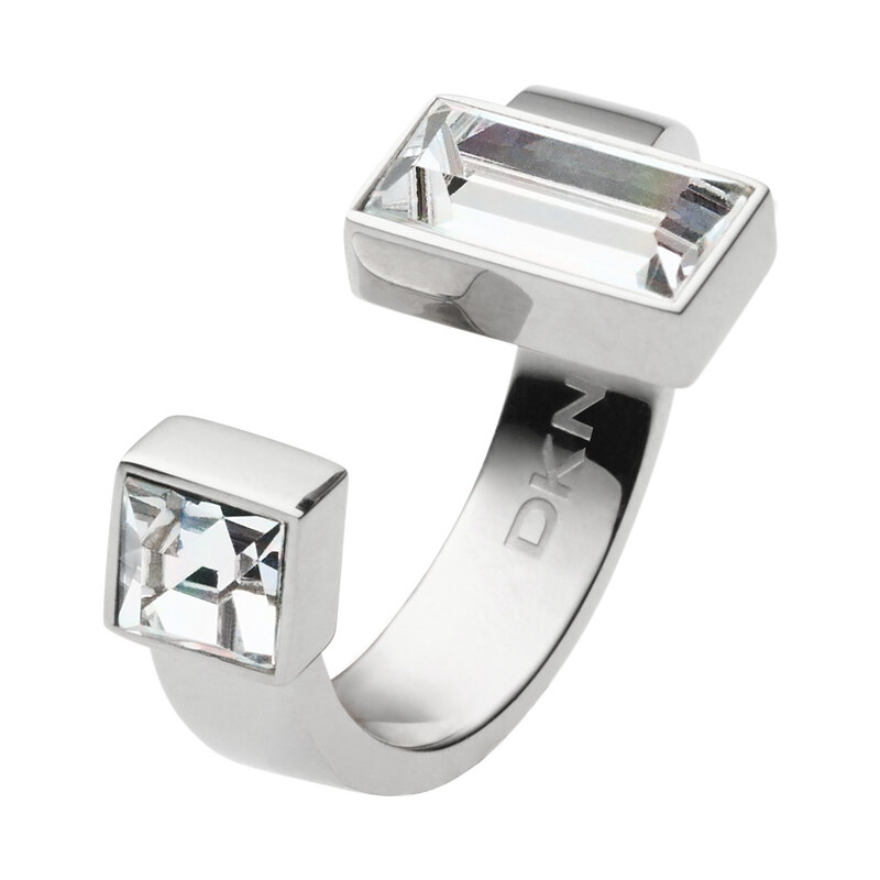 DKNY Fashion ocelový prsten s krystaly NJ2243040