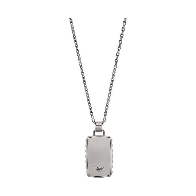 Emporio Armani Ocelový náhrdelník pro muže EGS1879040