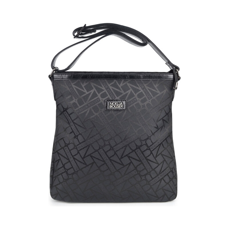 Noelia Bolger Elegantní černá crossbody kabelka NB0010