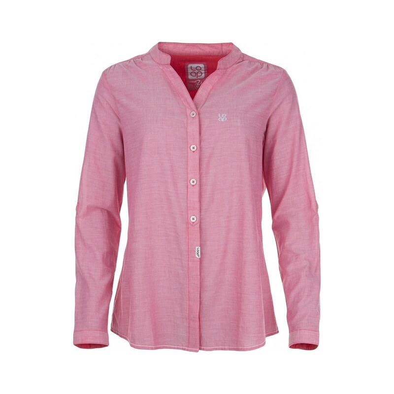 LOAP Dámská košile Nicoleta růžová CLW1667-J53J