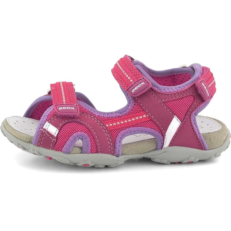 Geox dívčí sandály růžové Roxanne Fuchsia