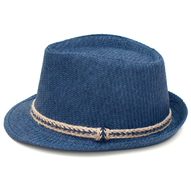 Art of Polo Letní klobouk provazy - modrá cz16153.7