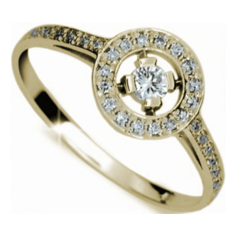 Danfil Diamantový prsten DF1990z